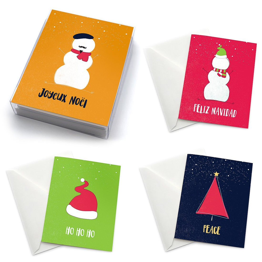 Greeting Card: Christmas Greeting Set - Pack of 6