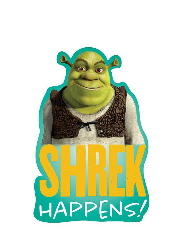 Sticker: Shrek, Shrek Happens - Pack of 25