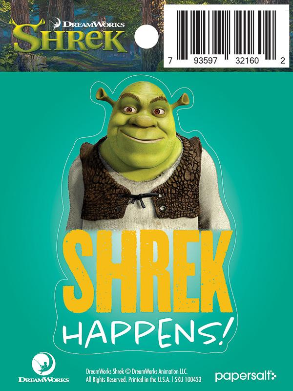 Sticker: Shrek, Shrek Happens - Pack of 25