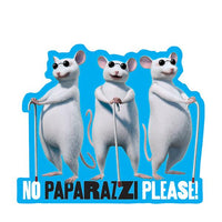 Sticker: Shrek, Three Blind Mice No Paparazzi Please - Pack of 25