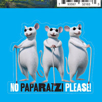 Sticker: Shrek, Three Blind Mice No Paparazzi Please - Pack of 25