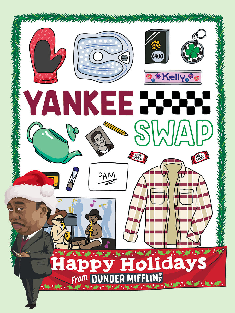 Greeting Card: The Office, Holiday Set of 21 Greeting Cards - Pack of 6