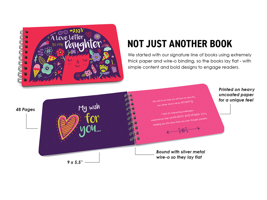 Book: A Love Letter to My Daughter - Pack of 6