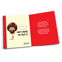 Jumbo Lunch Notes: Bob Ross "No Mistakes Just Happy Accidents" - Pack of 6