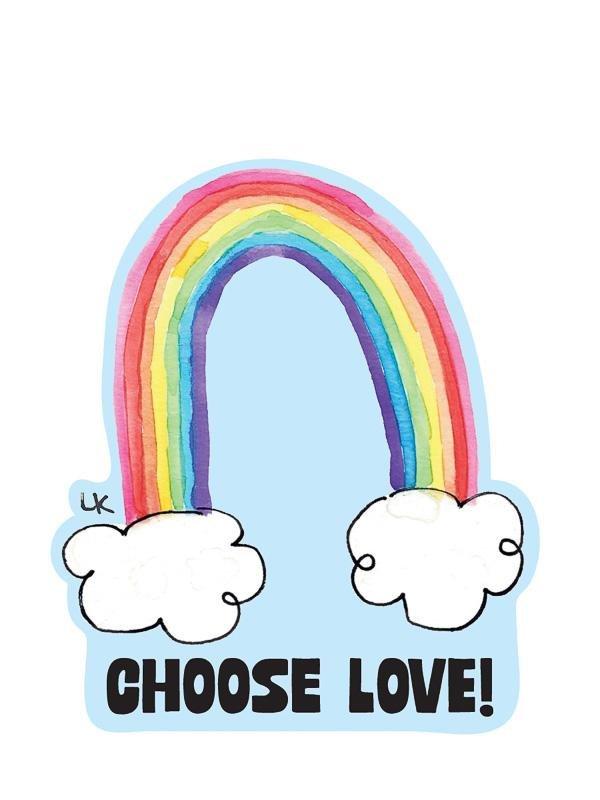 Sticker: Choose Love - Pack of 25