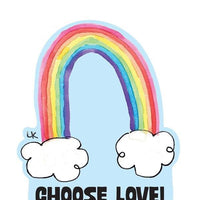 Sticker: Choose Love - Pack of 25