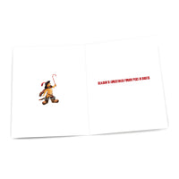 Greeting Card: Shrek, Puss in Boots Dear Santa, Define 'Good' - Pack of 6