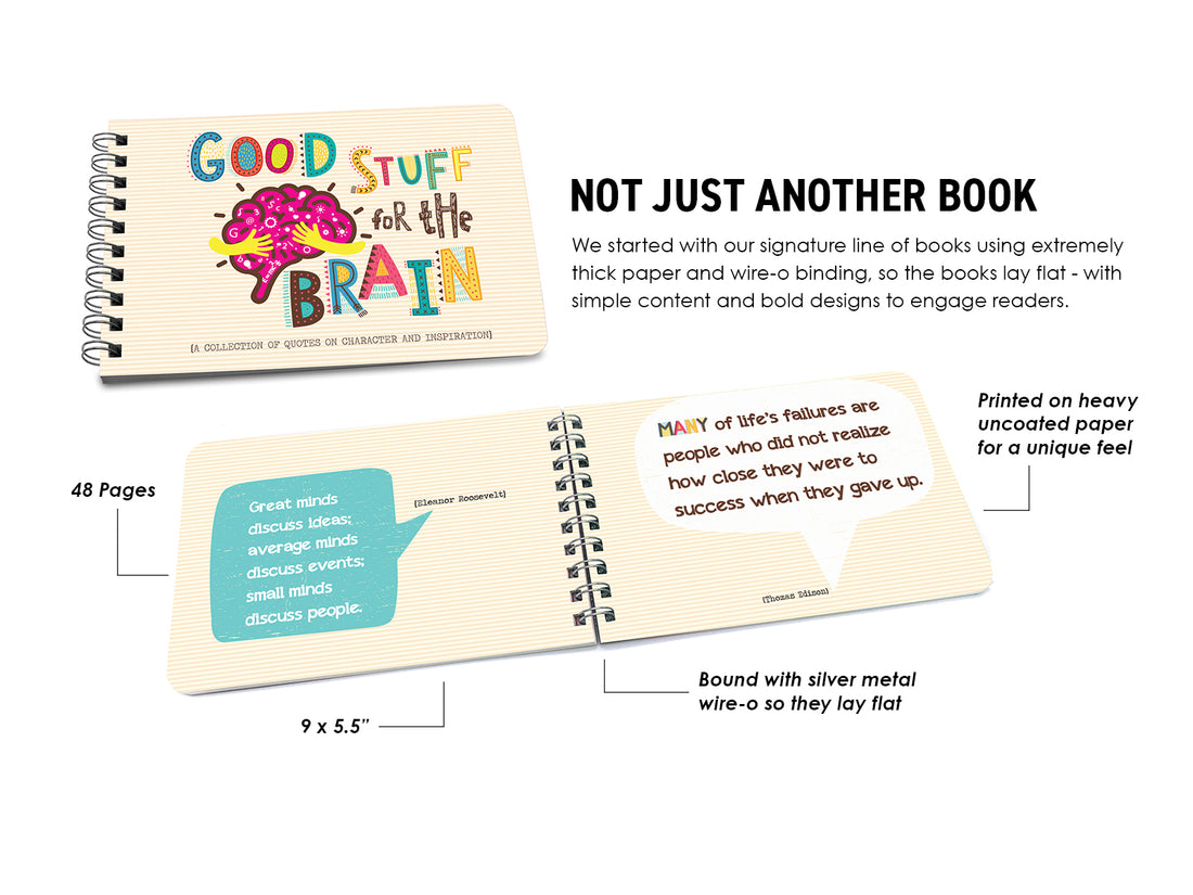 Book: Good Stuff for the Brain - Pack of 6