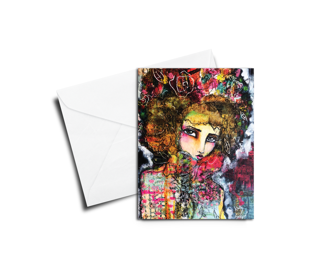 Greeting Card: Kelly Siegel Resilient AF - Pack of 6