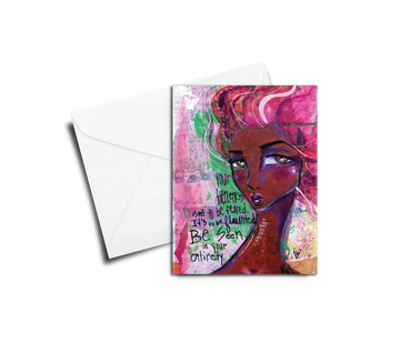 Greeting Card: Kelly Siegel Your Fierceness - Pack of 6