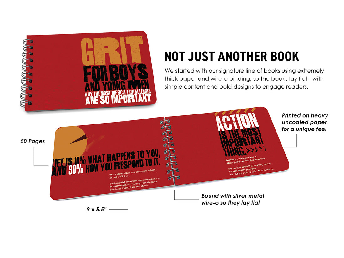 Book: Grit for Boys - Pack of 6