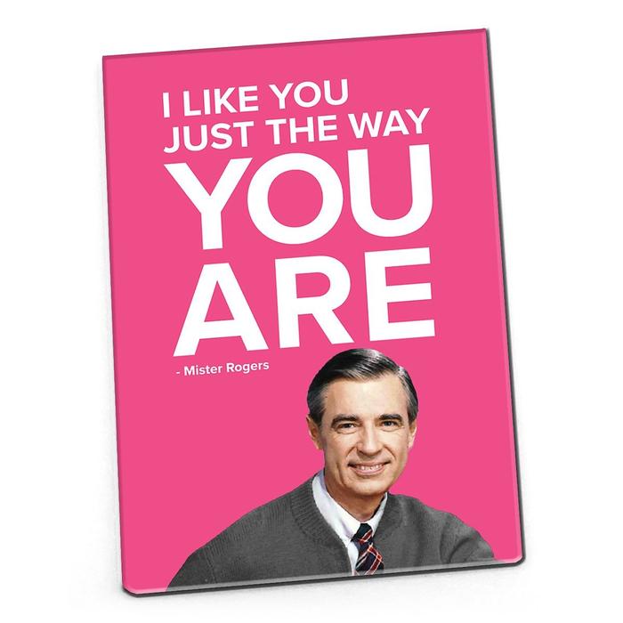 Magnet: Mister Rogers "I Like You Just the Way You Are" - Pack of 6
