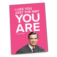 Magnet: Mister Rogers "I Like You Just the Way You Are" - Pack of 6