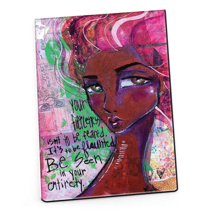 Magnet: Kelly Siegel "Your Fierceness Isn't to be Feared" - Pack of 6