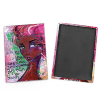 Magnet: Kelly Siegel "Your Fierceness Isn't to be Feared" - Pack of 6