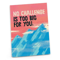 Magnet: No Challenge is Too Big - Pack of 6