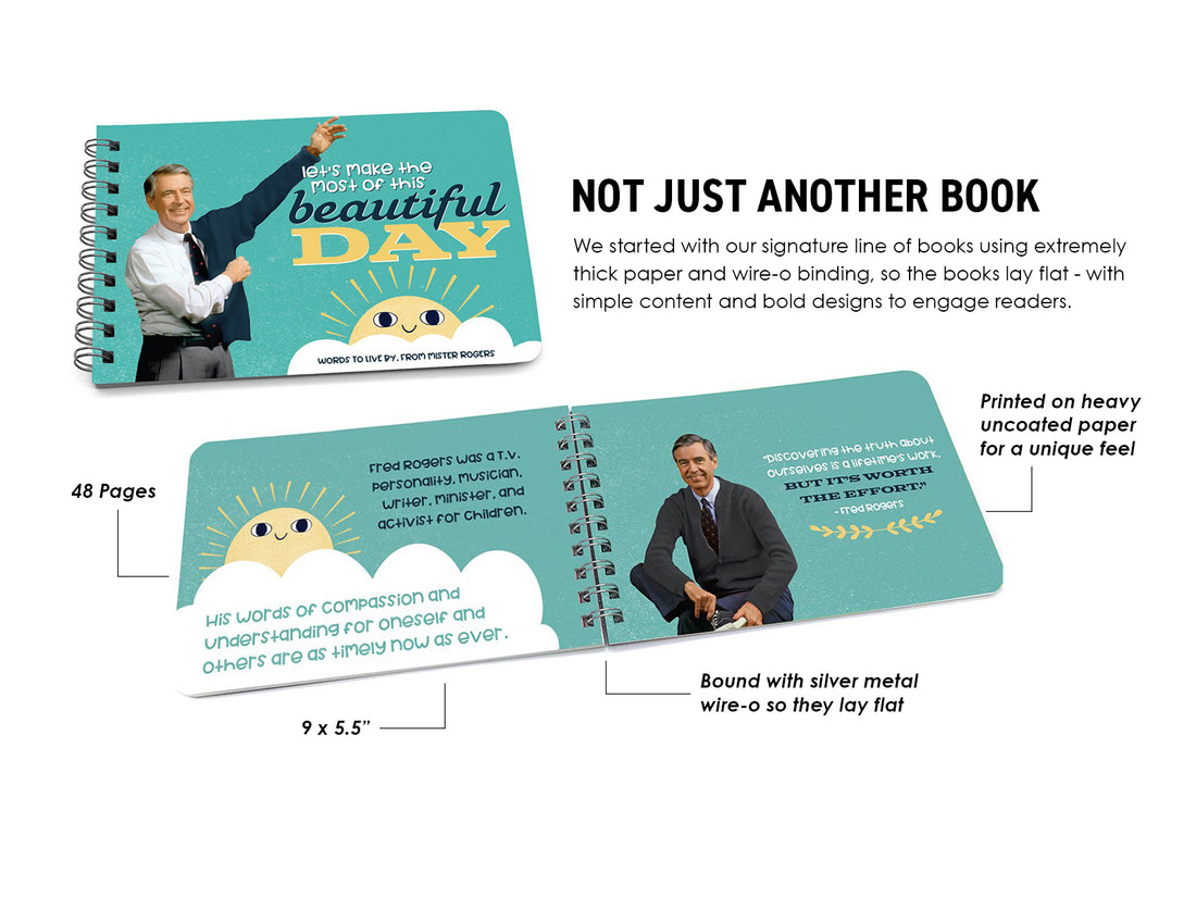 Book: Let's Make the Most of This Beautiful Day (Whimsical Design) - Pack of 6