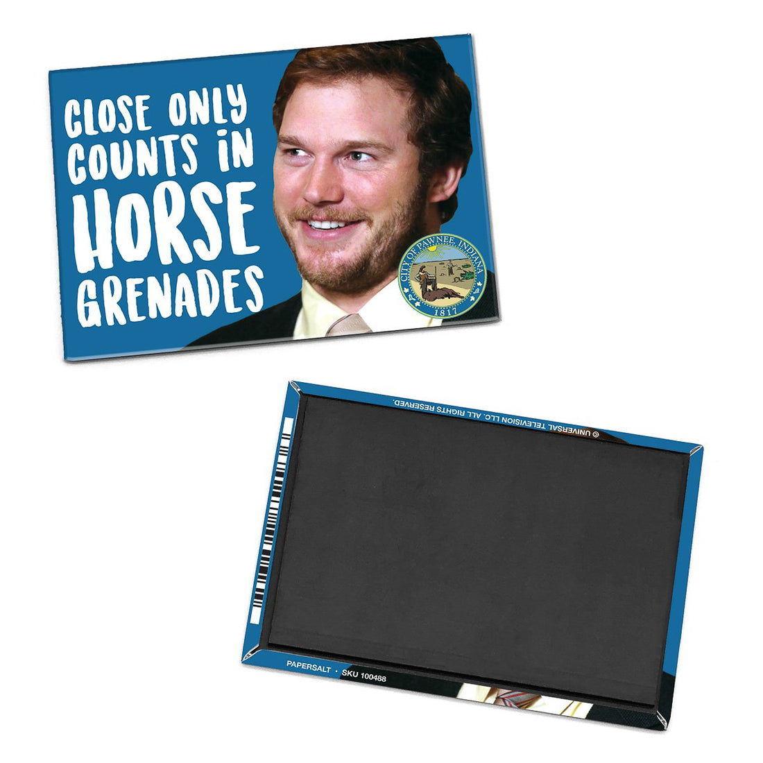 Magnet: Parks and Rec, Andy Dwyer "Horse Grenades" - Pack of 6