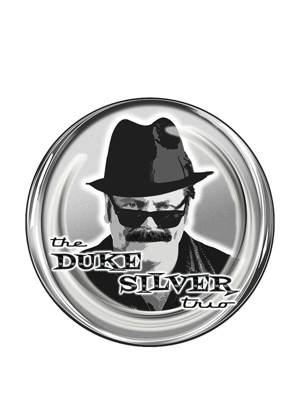 Sticker: Parks and Rec, Duke Silver Trio - Pack of 25