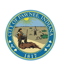 Sticker: Parks and Rec, City of Pawnee Logo - Pack of 25