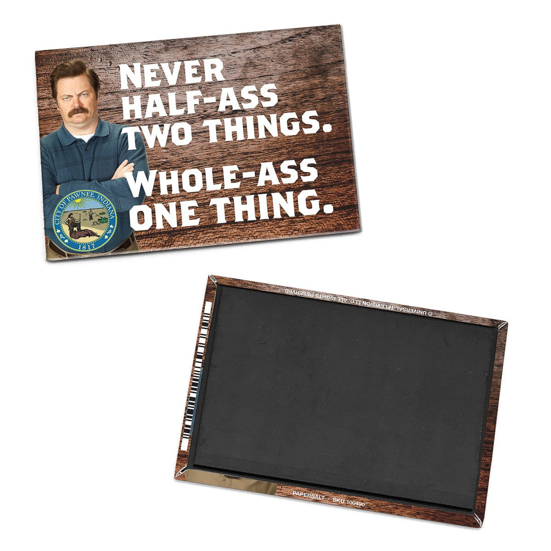 Magnet: Parks and Rec "Never Half-Ass Two Things" - Pack of 6