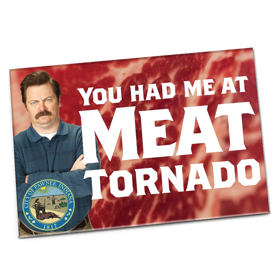 Magnet: Parks and Rec "You Had Me at Meat Tornado" - Pack of 6