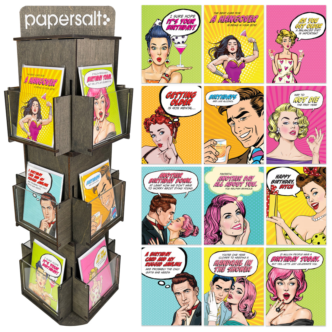 Pop Life! Greeting Card Display Starter Package
