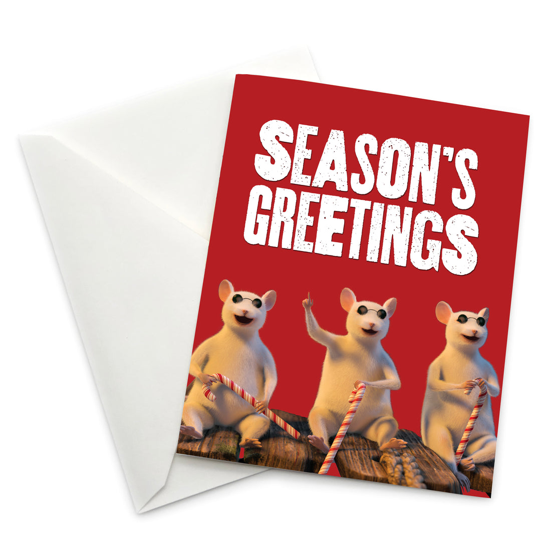 Greeting Card: Shrek, Three Blind Mice Season's Greetings - Pack of 6