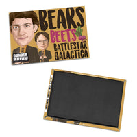 Magnet: The Office "Bears, Beets, Battlestar Galactica" - Pack of 6
