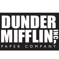 Sticker: The Office, Dunder Mifflin Logo - Pack of 25