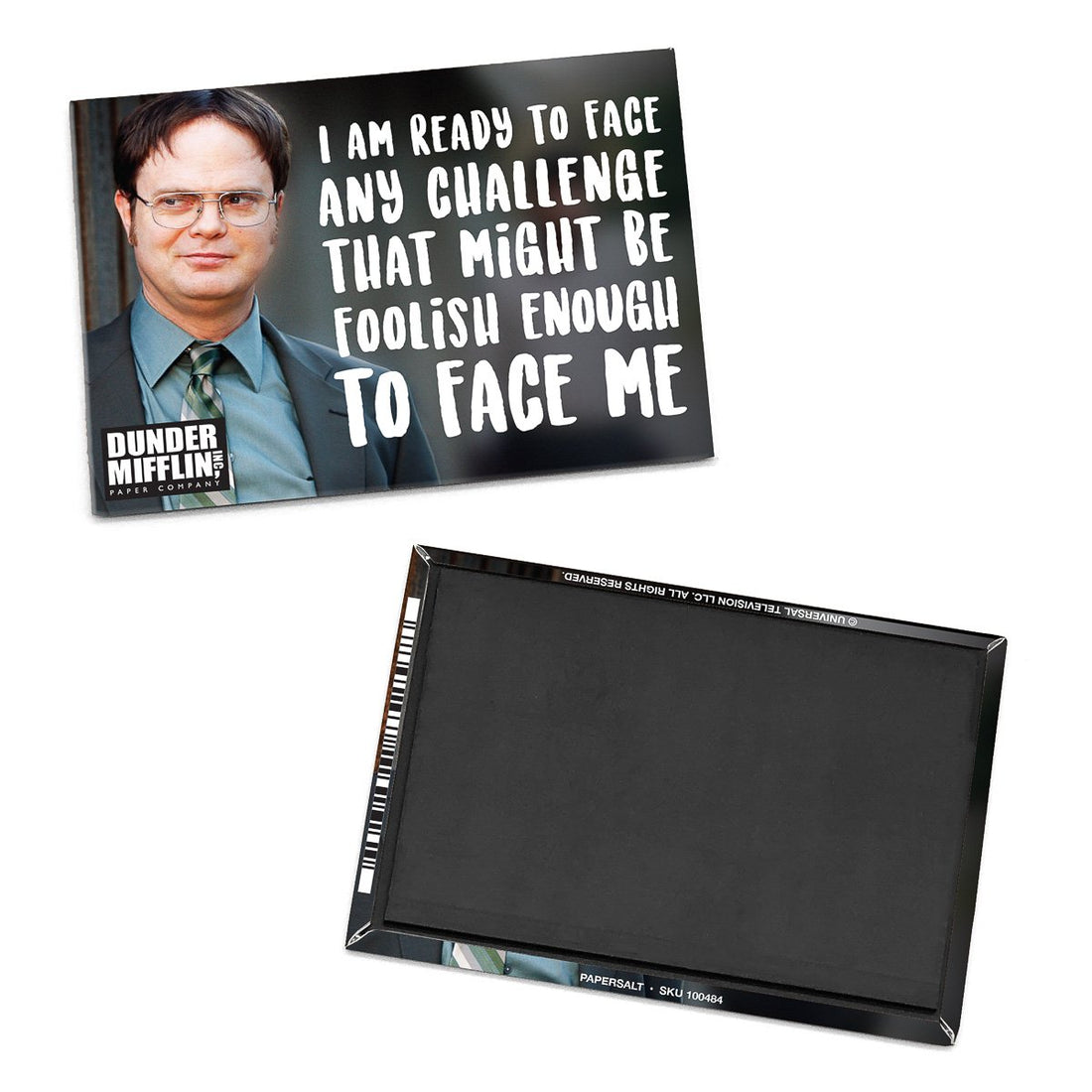 Magnet: The Office "I Am Ready to Face Any Challenge.." - Pack of 6