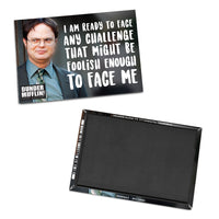 Magnet: The Office "I Am Ready to Face Any Challenge.." - Pack of 6