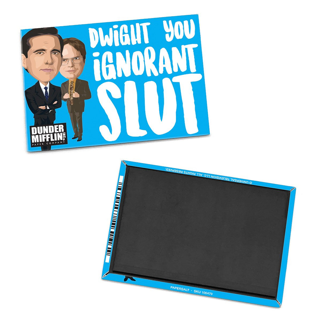 Magnet: The Office "Dwight You Ignorant Slut" - Pack of 6