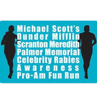 Sticker: The Office, Michael Scott's Fun Run - Pack of 25
