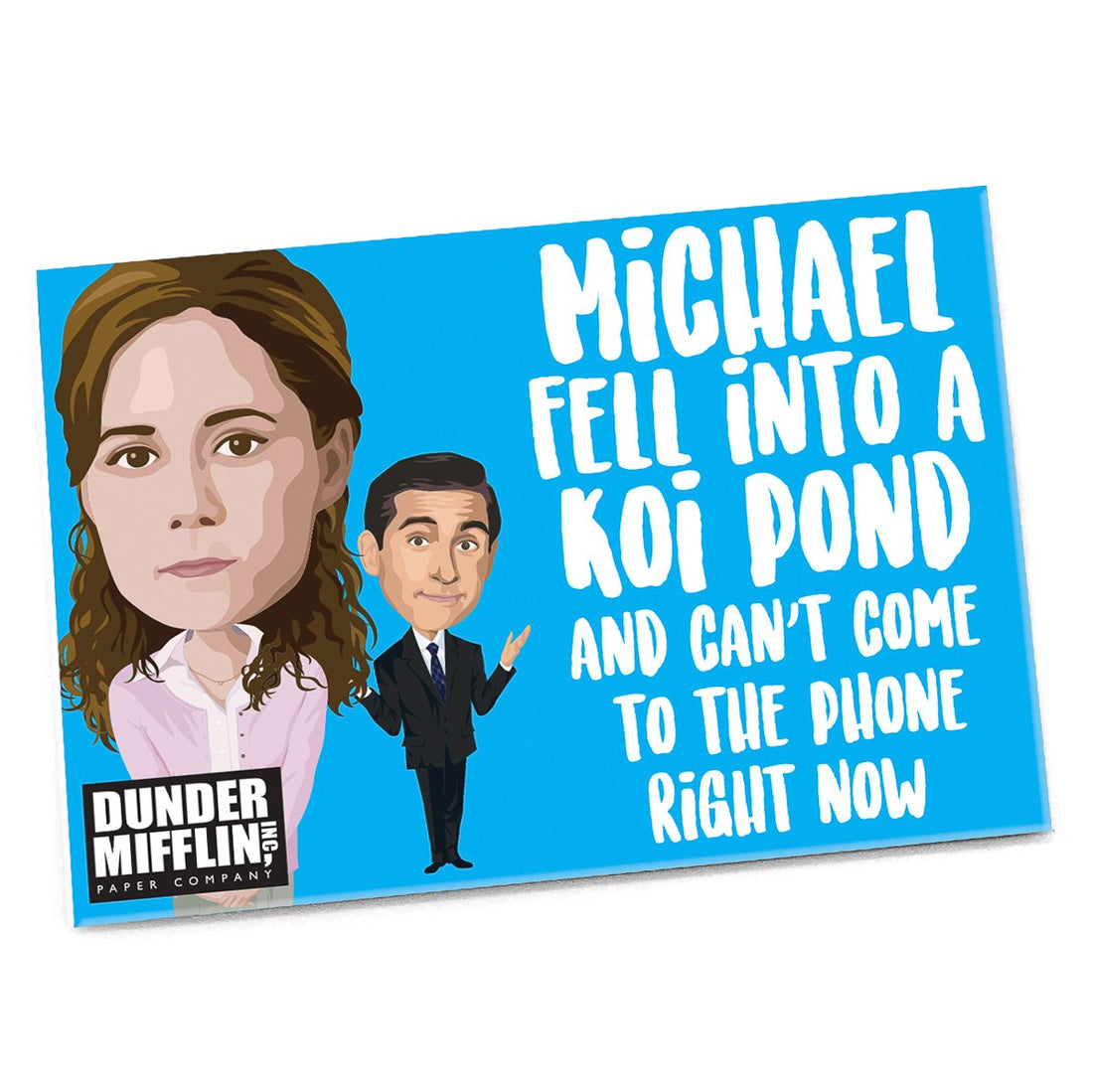 Magnet: The Office "Michael Fell Into a Koi Pond..." - Pack of 6