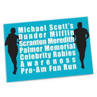 Magnet: The Office "Michael Scott's Fun Run" - Pack of 6