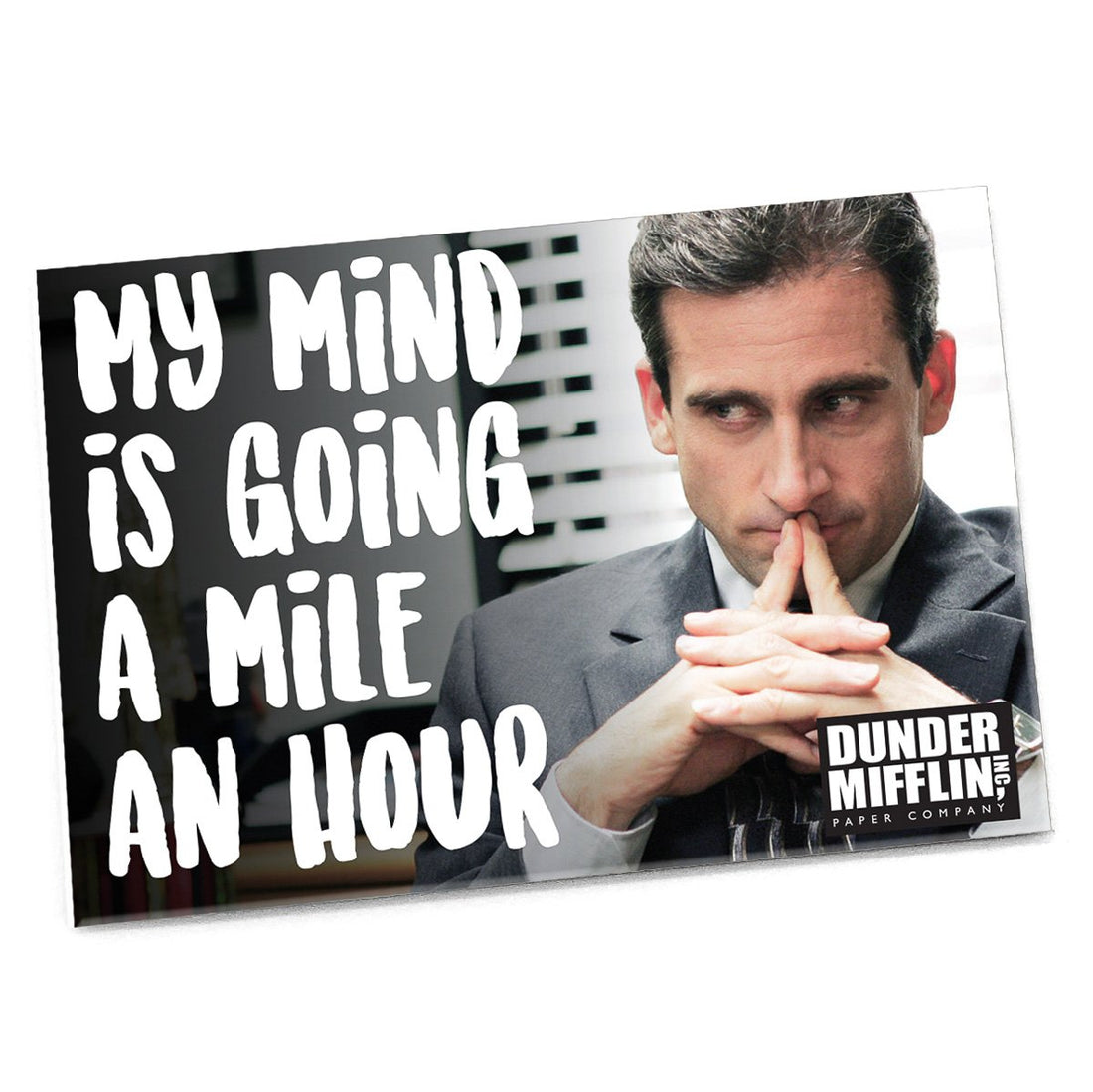 Magnet: The Office "My Mind is Going a Mile an Hour" - Pack of 6