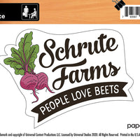 Sticker: The Office, Schrute Farms - Pack of 25