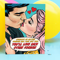 Greeting Card: Pop Life, Congrats on Betting Someone Half Your Shit - Pack of 6