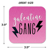 Coaster: Holiday, Galentine Gang - Pack of 6