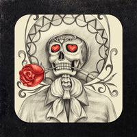 Coaster: Holiday, Day of the Dead Skeletons - Pack of 6