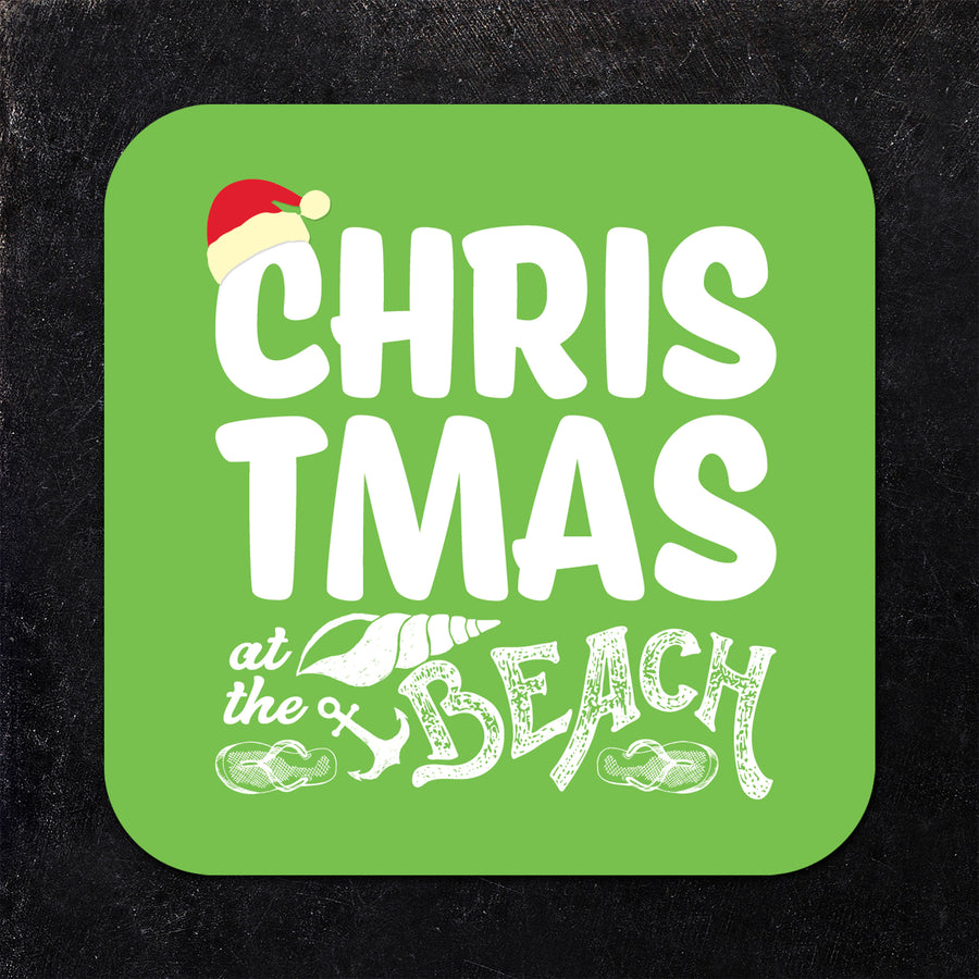 Coaster: Holiday, Christmas at the Beach Set - Pack of 6
