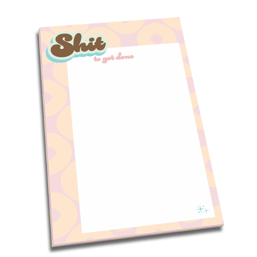 Notepad: Salty, Shit To Get Done - Pack of 6