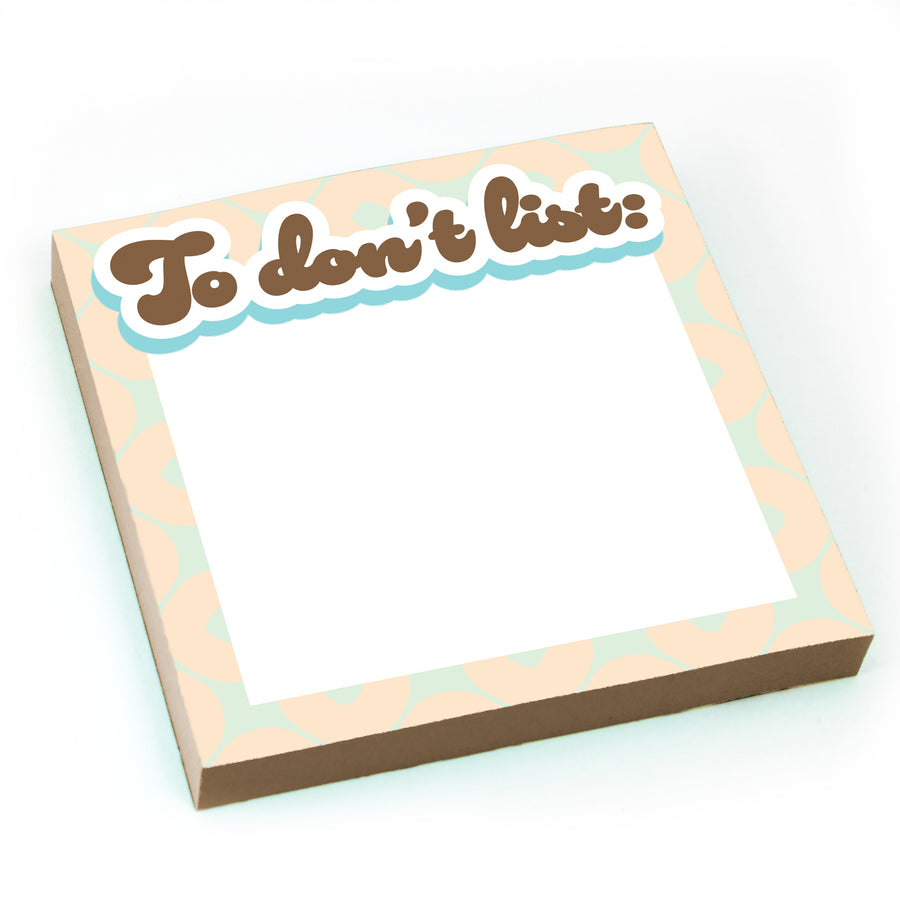 Sticky Note: Salty, To Don't List - Pack of 6