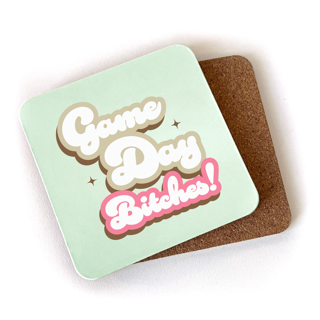 Coaster: Salty, Game Day Bitches - Pack of 6