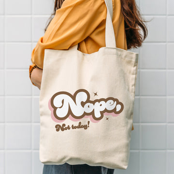 Tote Bag: Salty, Nope, Not Today - Pack of 6