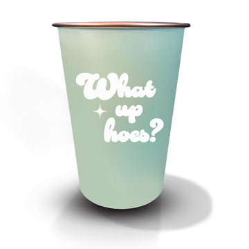 Pint Glass: Salty, What Up Hoes? - Pack of 6