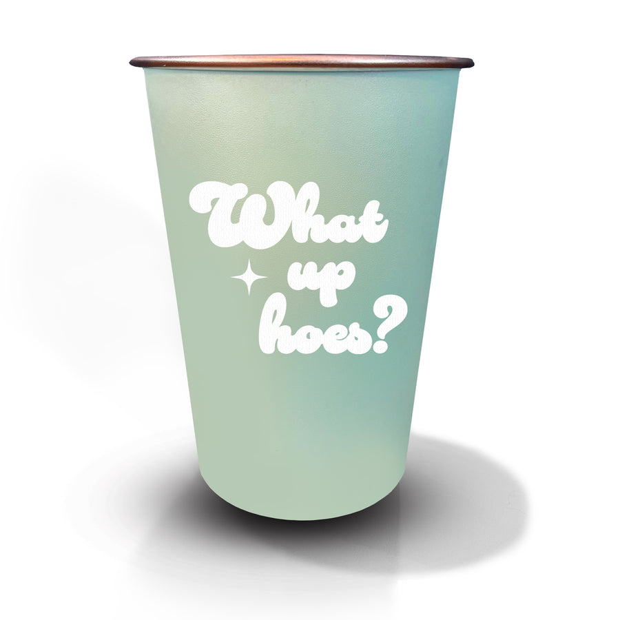 Pint Glass: Salty, What Up Hoes? - Pack of 6
