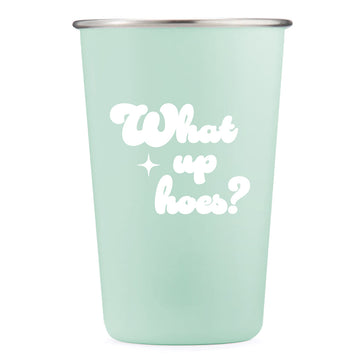 Pint Glass: Salty, What Up Hoes? - Pack of 6