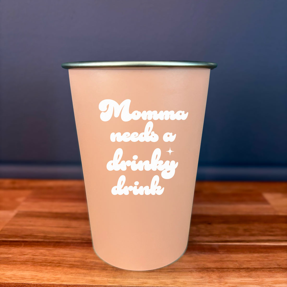 Pint Glass: Salty, Momma Needs a Drinky Drink - Pack of 6